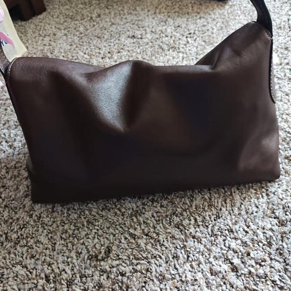 Coach Brown Leather Shoulder Bag - Coach New York - Picture 2 of 4